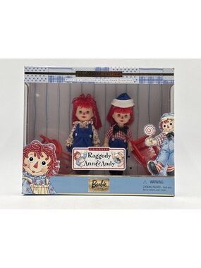 Barbie 1999 Barbie Collectibles Raggedy Ann and Andy NIB